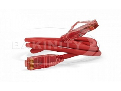 Lan kabel Hyperline U/UTP Cat5е 0.5m red