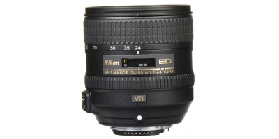 Nikon AF-S 24-85mm f/3.5-4.5G ED VR Nikkor