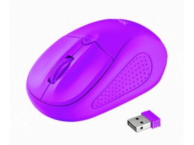 Trust Primo Wireless Mouse - neon purple (21924)