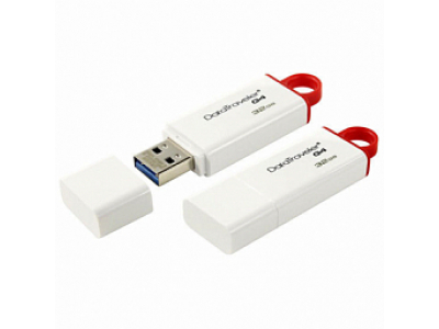 Kingston 32GB USB 3.0 DataTraveler I G4 (White + Red)