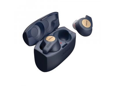Jabra Elite 65T Active True Wireless Earbuds with Charging Case – Copper Blue