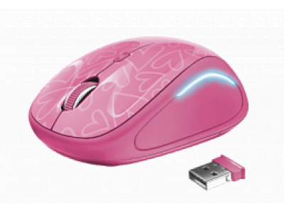 Yvi FX Wireless Mouse - pink (22336)