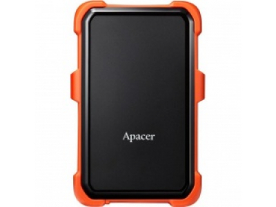 Apacer 1 TB USB 3.1 Portable Hard Drive AC630 Orange Shockproof