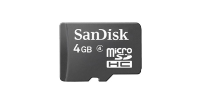 SanDisk MicroSD Card 4GB