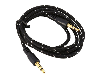 AUX Cable OK Shine Black