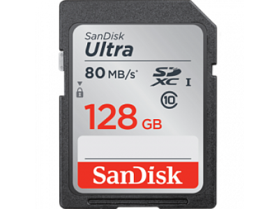SanDisk SDXC Ultra 128GB Class 10 UHS-I (SDSDUNC-128G-GN6IN)