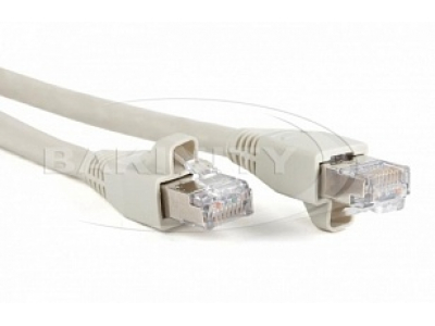 Lan kabel Hyperline STP Cat6 1m gray