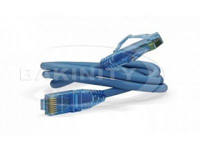 Lan kabel Hyperline U/UTP Cat6 5m blue