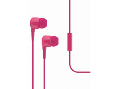 T-Tech J10 In-Ear Headphone with Microphone 3.5mm pink