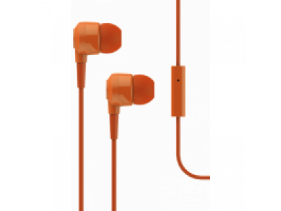 Qulaqcıq T-Tech J10 In-Ear Headphone with Microphone 3.5mm Orange
