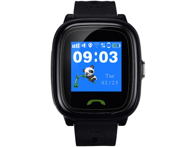 Canyon KW51BB "Polly" Kids Smart Watch (LBS + GPS + Wi-Fi) - Black