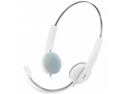 Genius HS-210C, headband headset, white