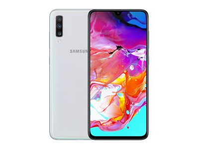 Qeydiyyatlı və mağazadan Samsung Galaxy A70 (2019) Duos 6Gb/128GB White