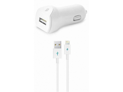 Ttec Speed Car Charger Iphone (2CKS01L) White