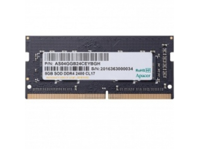 Apacer SODIMM 4 GB PC-4 DDR4 2400 MHz for NB
