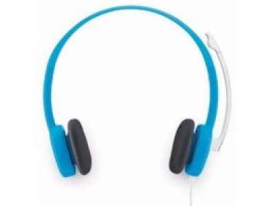 Mikrofonlu qarnitura Logitech Corded Stereo Headset H150 Sky Blue (981000368)