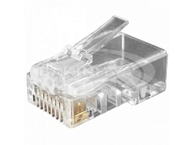 Сonnector RJ45 (jack Cat6) Hyperline PLUG-8P8C-U-C6