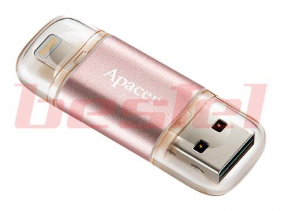 Apacer 64 GB  USB 3.1 Gen1 Lightning AH190 Rose Gold (IOS & Mac)