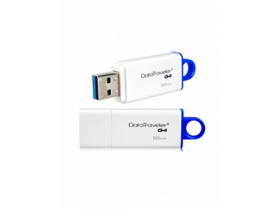 Kingston 16GB USB 3.0 DataTraveler I G4 (White + Blue)