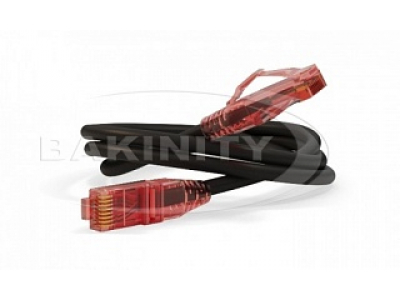 Lan kabel Hyperline U/UTP Cat5 1.5m black