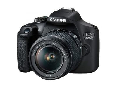 Canon EOS 2000D Camera with EF-S 18-55mm IS II Lens Kit