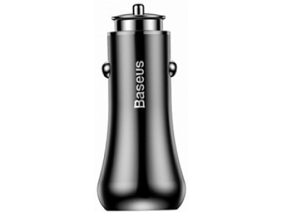 Baseus Gentry Dual-U Quick Charge Black