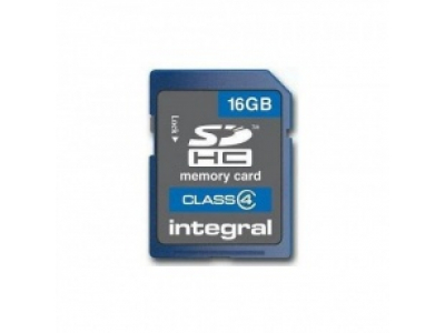 INTEGRAL 16GB SDHC CLASS 4