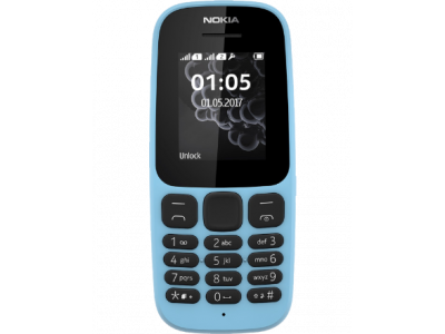 Nokia 105 DS New Blue