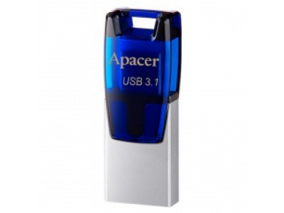 Apacer 16 GB USB 3.1 Gen1 micro USB AH179 Blue (Android)