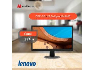 Monitor Lenovo D22-10 / 21.5" Full HD (65E4KAC6EU)