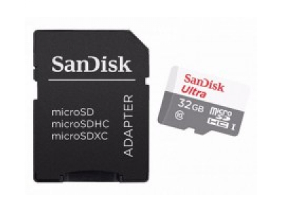 SanDisk microSDHC UHS-I 48 MB/s' (32GB)