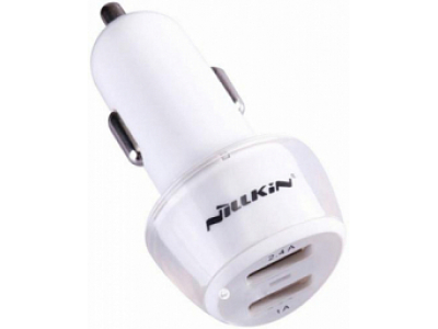 Nilkin Car Charger - Jelly White