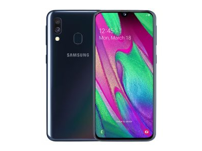 Qeydiyyatlı və mağazadan Samsung Galaxy A40 (2019) Dual 4GB/64GB Black