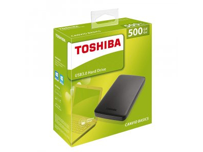 Toshiba Canvio Basics 500Gb External HDD