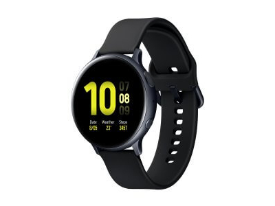 Samsung Galaxy Watch Active2 Aluminum, 40mm, Aqua Black (SM-R830)