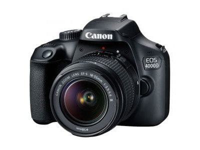 Canon EOS 4000D Camera with EF-S 18-55mm III Lens