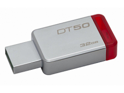Kingston 32GB USB 3.0 DataTraveler 50 (Metal/Red)