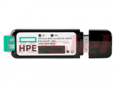HPE Dual 8GB microSD EM USB Kit