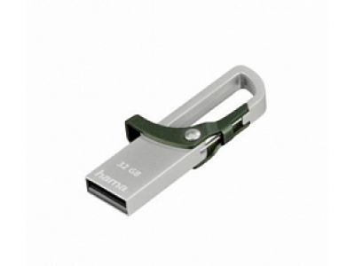 Hama USB Flash "Hook-Sty" 32Gb 2.0Usb Silver