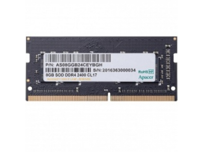 Apacer SODIMM 8 GB PC-4 DDR4 2400 MHz for NB