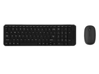 Everest KM-220 Black Wireless US Layout Multimedia Keyboard + Mouse Set