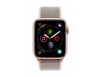 Apple Watch Series 4 (44mm,Rose Gold Aluminum Case with Pink Sand Sport Loop)
