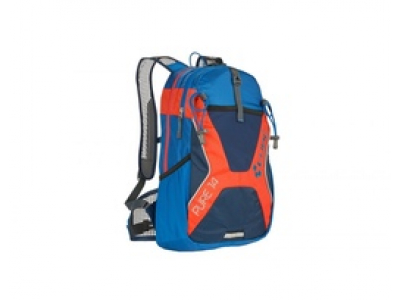Velosiped çantası Backpack Cube Pure 1412076 blue orange
