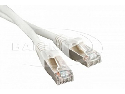 Lan kabel Hyperline STP Cat5 1m black