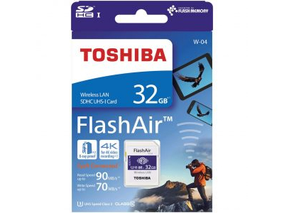 Toshiba Wireless Lan 32Gb SDHC UHS-I Card