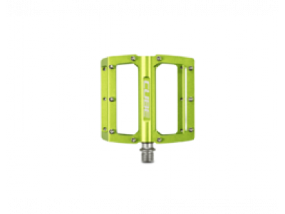 Velosiped pedalı Cube Pedals Flat AM14161Green