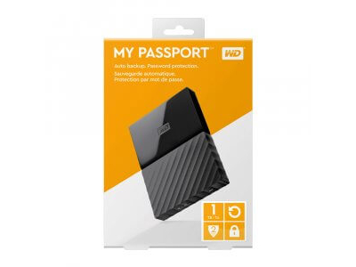 WD My Passport 1TB External HDD