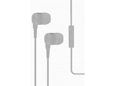 T-Tech J10 In-Ear Headphone with Microphone 3.5mm Grey