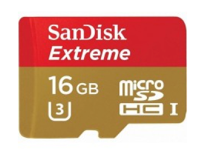 SanDisk Extreme microSDHC UHS-I 90 MB/s' (16GB)