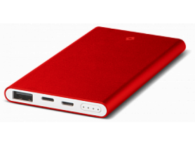 T-tec AlumiSlim S Universal Mobile Charger 10.000 mah Red
